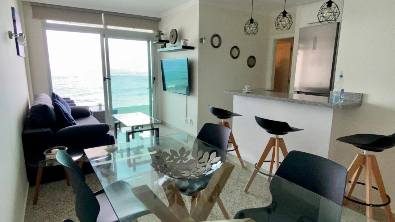 Hermoso Edificio Frente Al Mar Con Gran Terraza Y Hermosas Vistas Las Palmas de Gran Canaria Luaran gambar