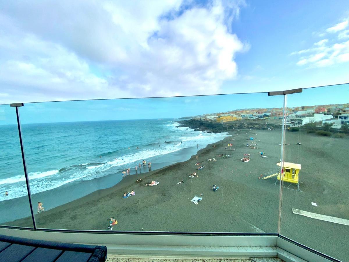 Hermoso Edificio Frente Al Mar Con Gran Terraza Y Hermosas Vistas Las Palmas de Gran Canaria Luaran gambar