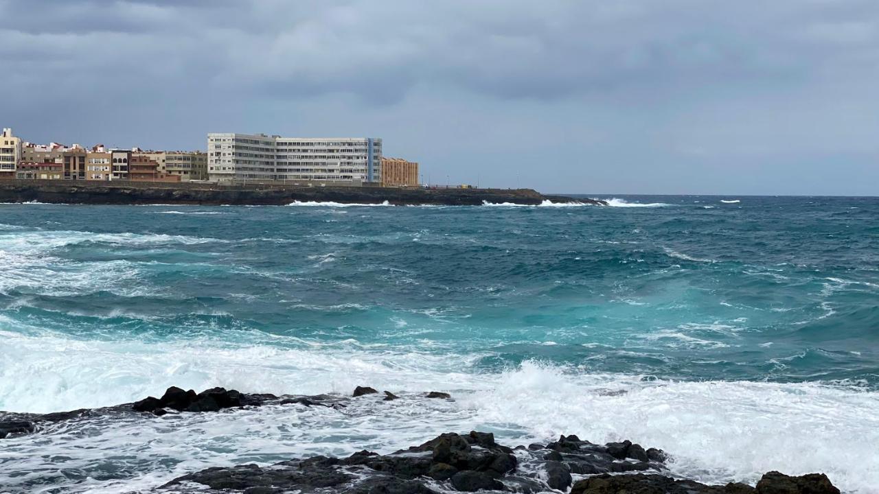 Hermoso Edificio Frente Al Mar Con Gran Terraza Y Hermosas Vistas Las Palmas de Gran Canaria Luaran gambar