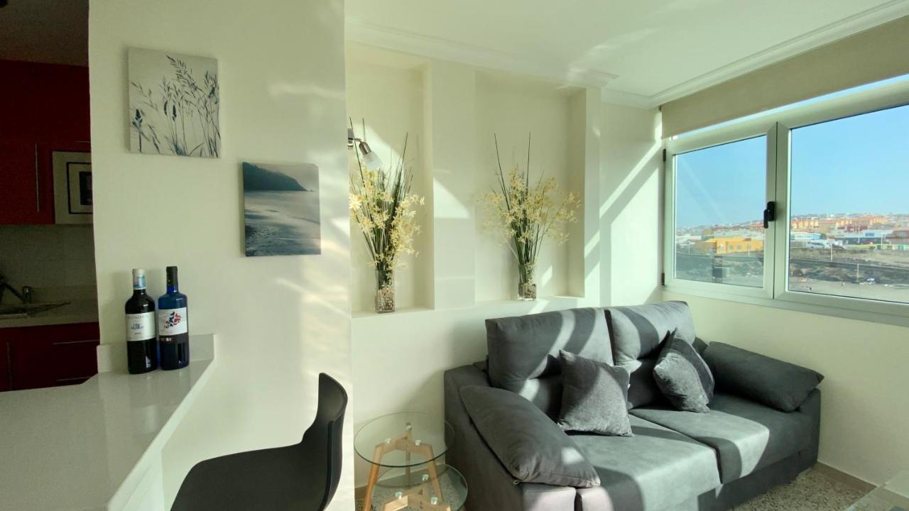 Hermoso Edificio Frente Al Mar Con Gran Terraza Y Hermosas Vistas Las Palmas de Gran Canaria Luaran gambar